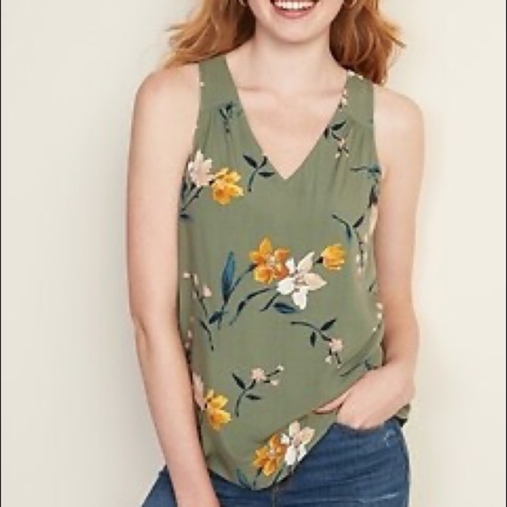 ⚡️4 for 20$ Old Navy Floral Blouse Top Summer